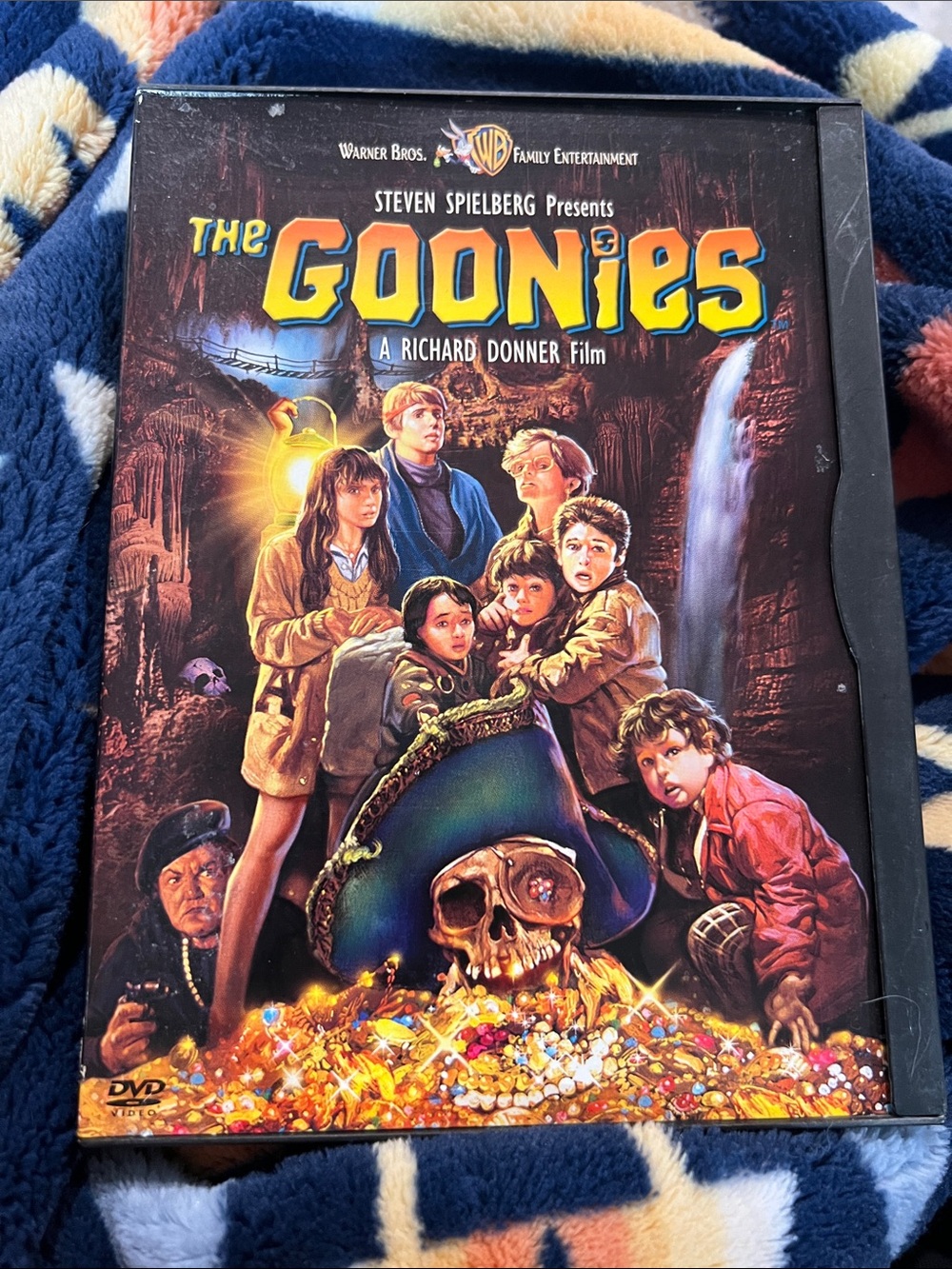 The Goonies DVD Snap Case Warner Bros Family Adventure Steven Spielberg 1985 z30